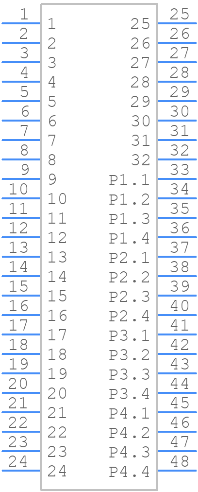 46114-4321 - Molex - PCB symbol