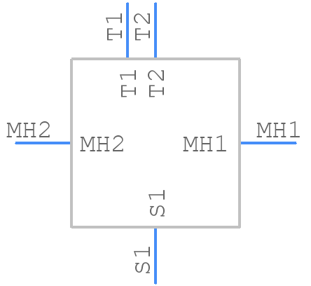 PJRAS1X2S02X - Switchcraft - PCB symbol