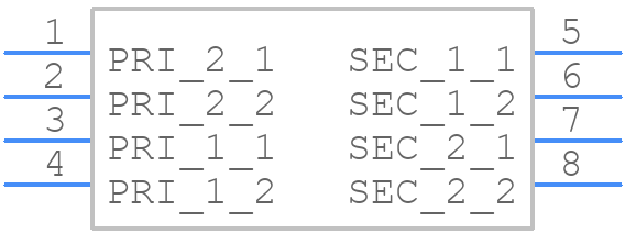 DST-6-24 - Bel - PCB symbol