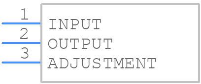 LM317LILP - Texas Instruments - PCB symbol