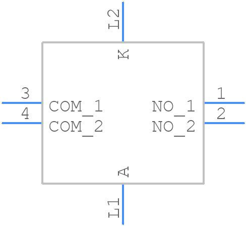 ML4-L12WQR - Diptronics - PCB symbol