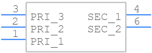 CX2041 - Yageo Group - PCB symbol