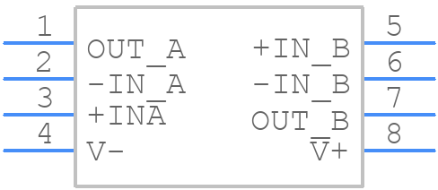 OPA2337EA/250 - Texas Instruments - PCB symbol
