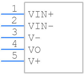 OPA544T - Texas Instruments - PCB symbol