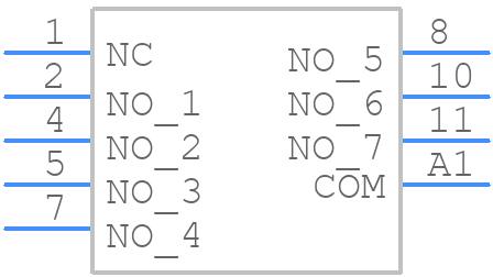 A12503RNMCQ - C & K COMPONENTS - PCB symbol