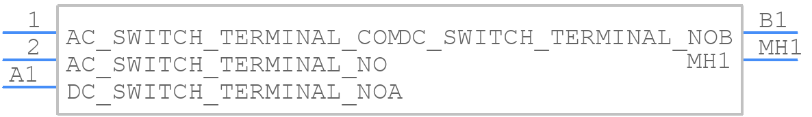 SDKRA10100 - ALPS Electric - PCB symbol