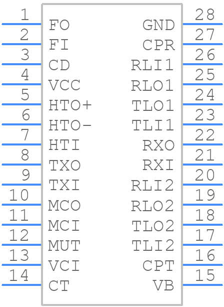 TS34118CS28 - Taiwan Semiconductor - PCB symbol