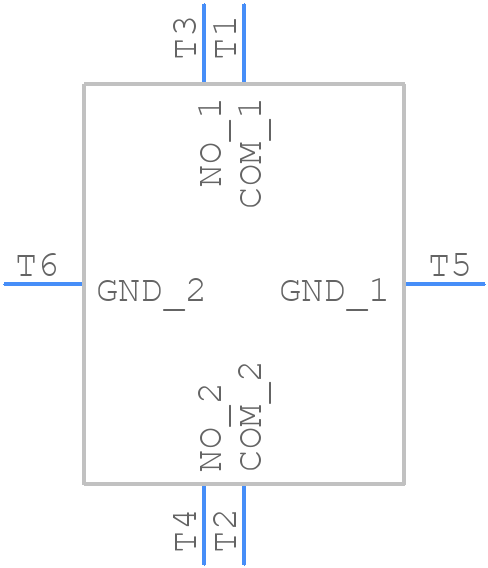 TJG-534-Q-T/R - Diptronics - PCB symbol