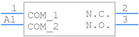 5501M1X - E-Switch - PCB symbol