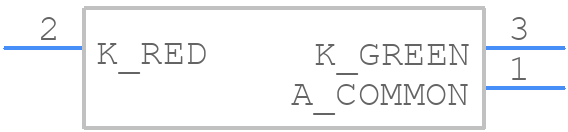 APBA3010ESGC - Kingbright - PCB symbol