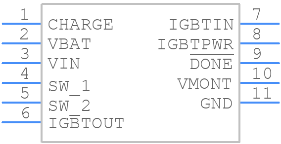 LT3485EDD-0#TRPBF - Analog Devices - PCB symbol
