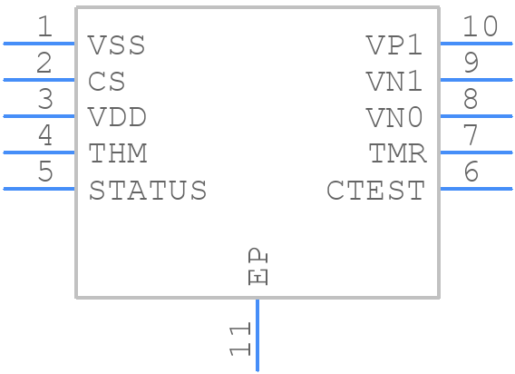 DS2710G+ - Analog Devices - PCB symbol