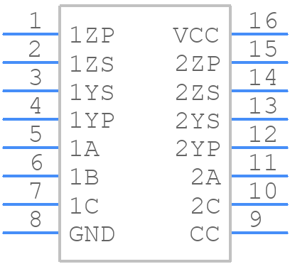 SN75113NE4 - Texas Instruments - PCB symbol