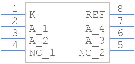 TL431ID - Texas Instruments - PCB symbol