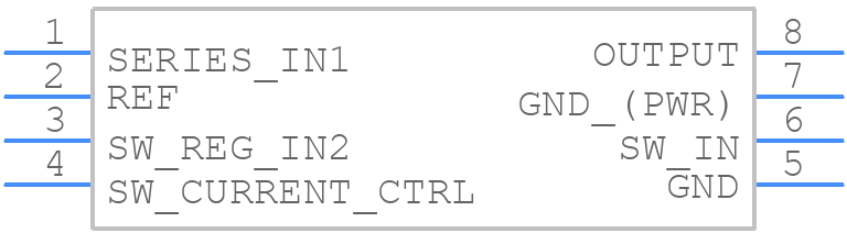 TL499ACPE4 - Texas Instruments - PCB symbol