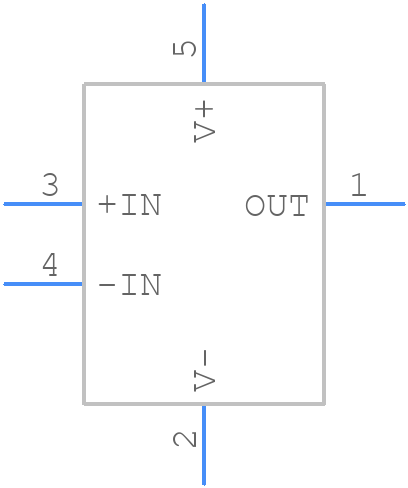 OPA388IDBVT - Texas Instruments - PCB symbol