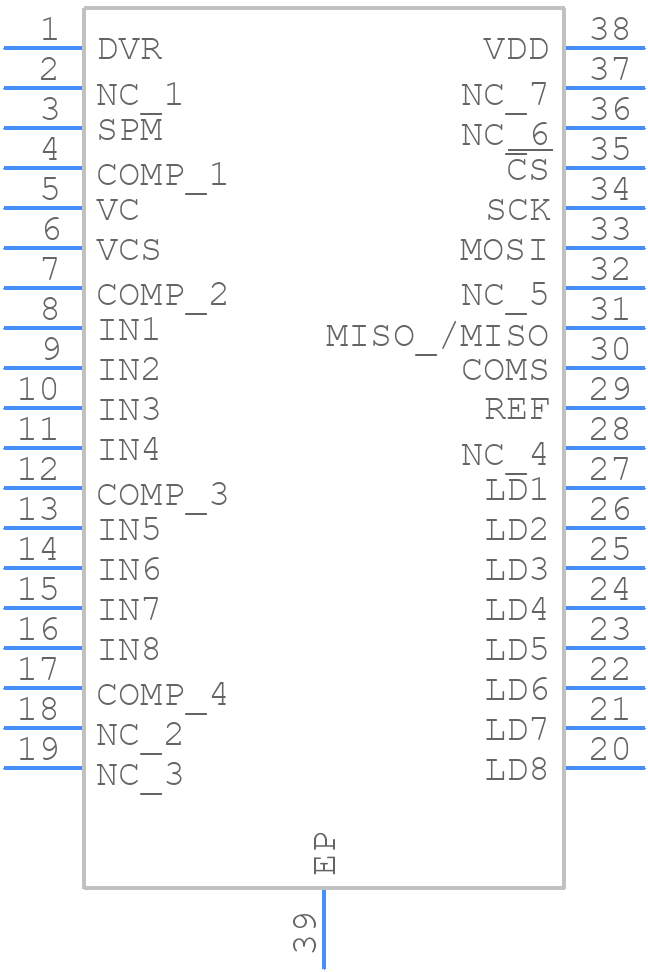 CLT01-38S4-TR - STMicroelectronics - PCB symbol
