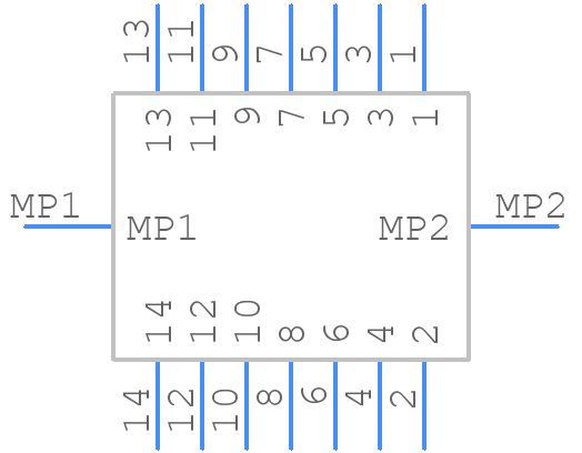 505448-1471 - Molex - PCB symbol