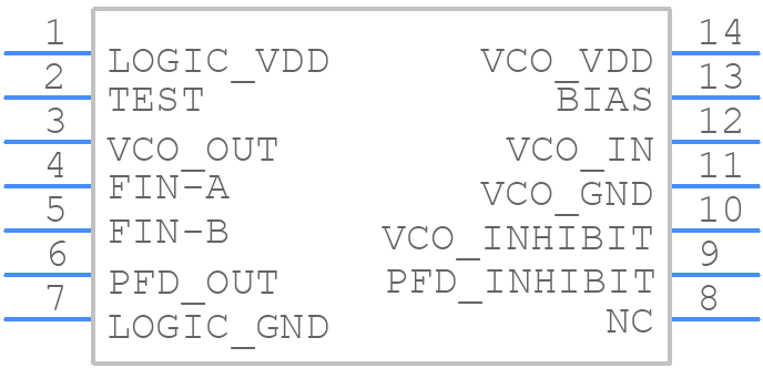 TLC2933IPW - Texas Instruments - PCB symbol