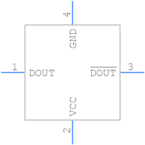 FCI-H125G-010 - OSI Optoelectronics - PCB symbol