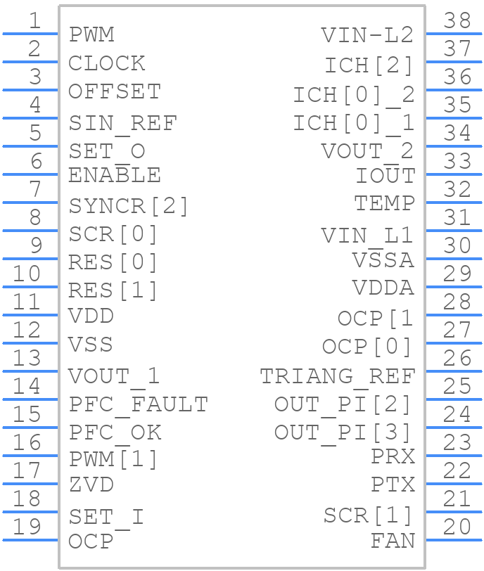 STNRGPF12TR - STMicroelectronics - PCB symbol