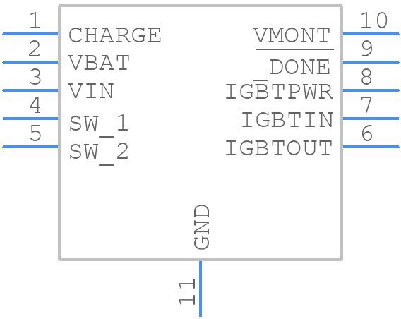 LT3485EDD-1#PBF - Analog Devices - PCB symbol