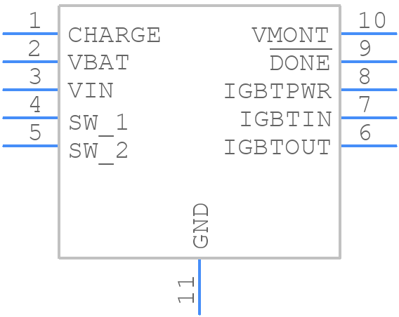 LT3485EDD-2#PBF - Analog Devices - PCB symbol