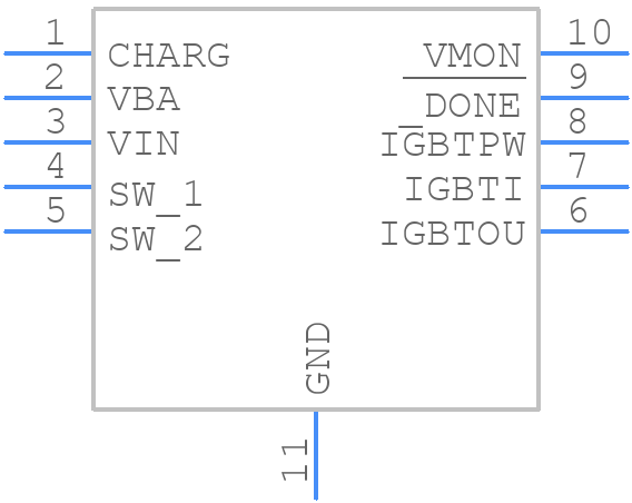 LT3485EDD-3#TRPBF - Analog Devices - PCB symbol