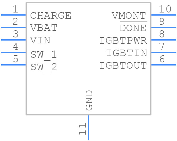 LT3485EDD-0#PBF - Analog Devices - PCB symbol