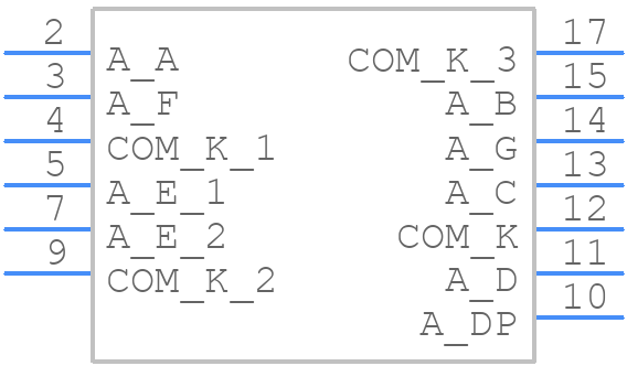 SC08-21GWA - Kingbright - PCB symbol