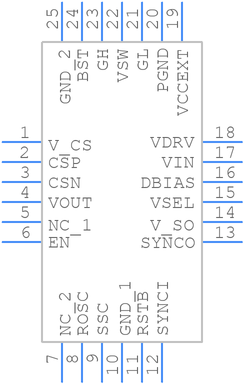 NCV891930MW01AR2G - onsemi - PCB symbol