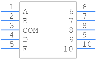 EVE-QDBRL416B - Panasonic - PCB symbol