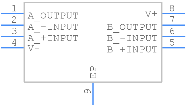 NJU77212KU1 - Nisshinbo - PCB symbol