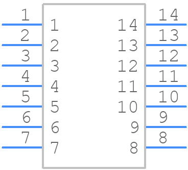 14-1518-10 - ARIES - PCB symbol