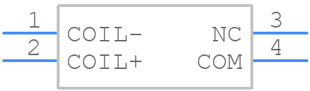 HF3F-L/12-1HL1T - Hongfa - PCB symbol