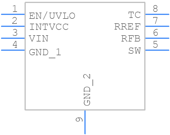 LT8302ES8E#TRPBF - Analog Devices - PCB symbol