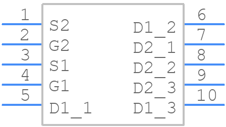 STL13DP10F6 - STMicroelectronics - PCB symbol