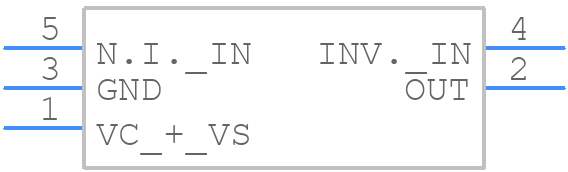 UC3705T - Texas Instruments - PCB symbol