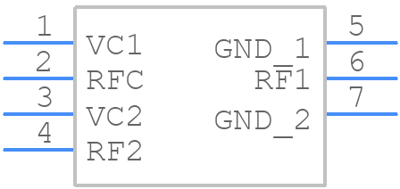 CG2176X3 - CEL - PCB symbol