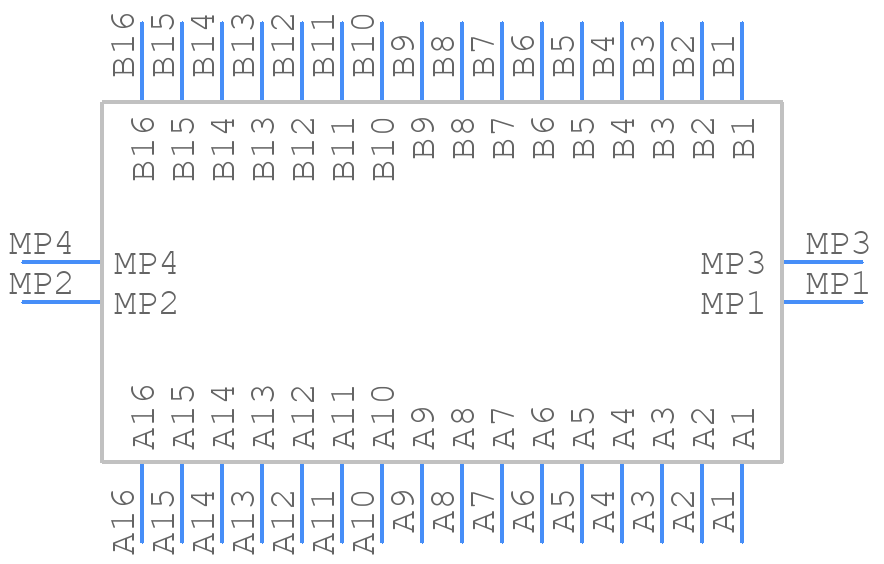 254589-E - TE Connectivity - PCB symbol