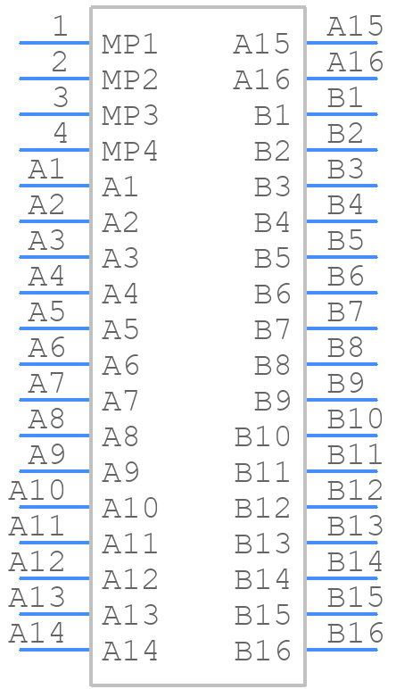 354096-E - TE Connectivity - PCB symbol