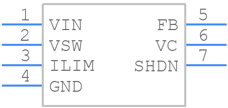 LT1074CT7#PBF - Analog Devices - PCB symbol