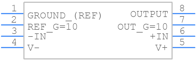 LT1101CN8#PBF - Analog Devices - PCB symbol