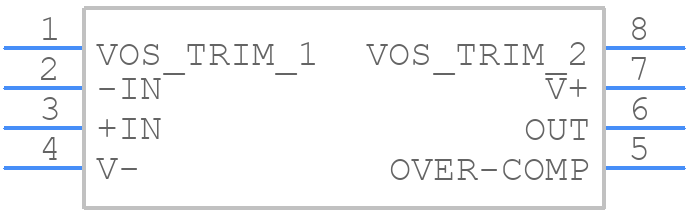 LT1128CN8#PBF - Analog Devices - PCB symbol