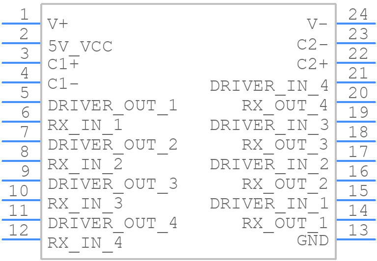 LT1134ACN#PBF - Analog Devices - PCB symbol