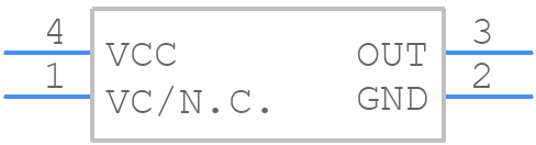 TG-5021CE-10N - Epson Timing - PCB symbol