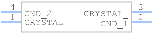 LFXTAL075788CUTT - IQD - PCB symbol