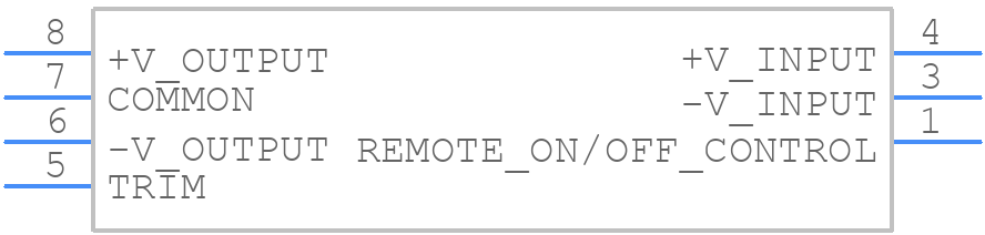 EC6C16 - Cincon - PCB symbol
