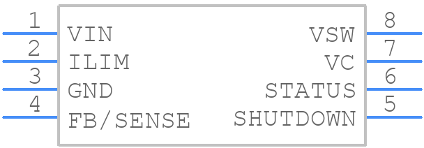 LT1176CN8#PBF - Analog Devices - PCB symbol