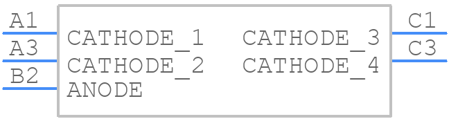 AFBR-S4N44P014M - Avago Technologies - PCB symbol